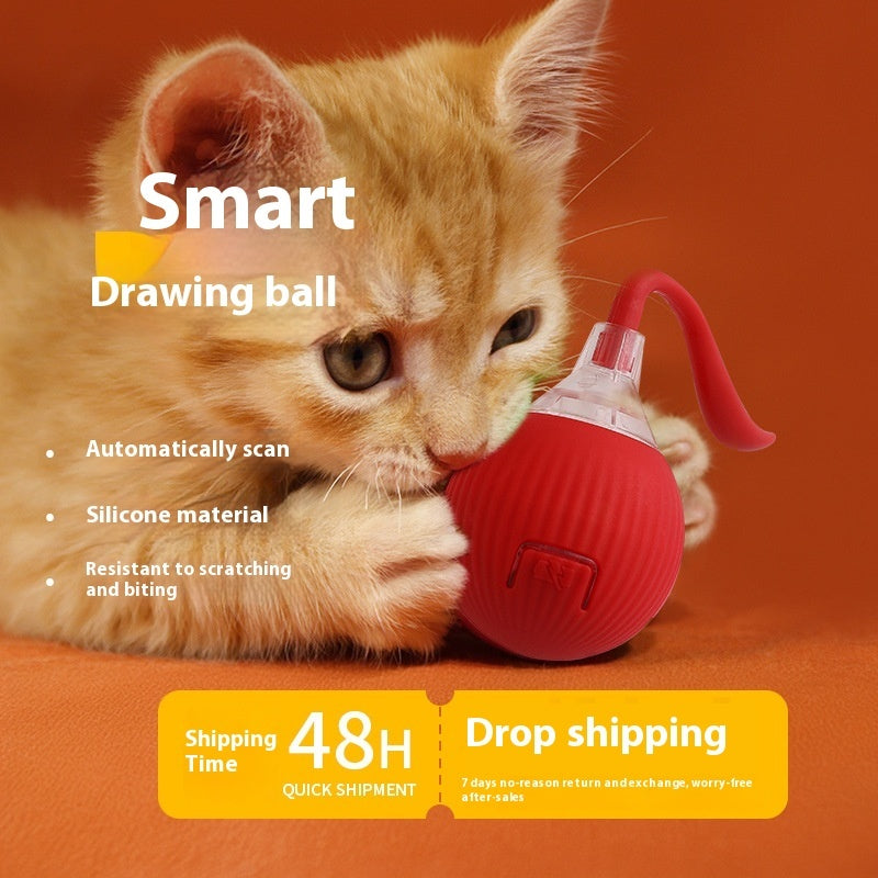 Pelota Giratoria Súper Drive para Gatos