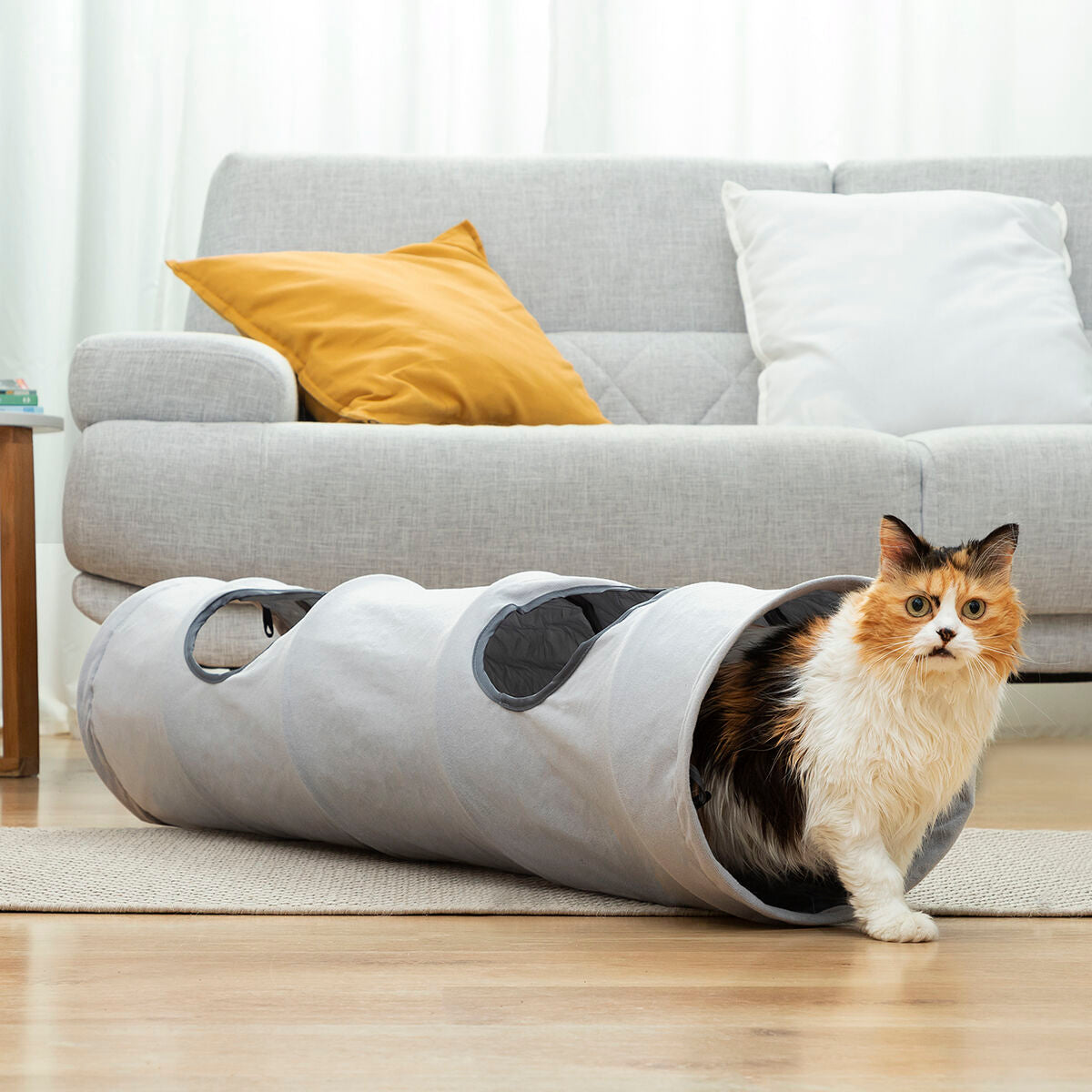 Tunel de juegos plegable funnyl para gatos