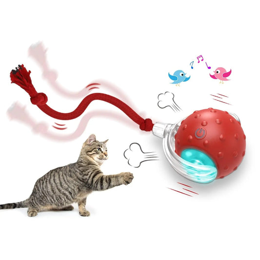 Pelota Giratoria Súper Drive para Gatos